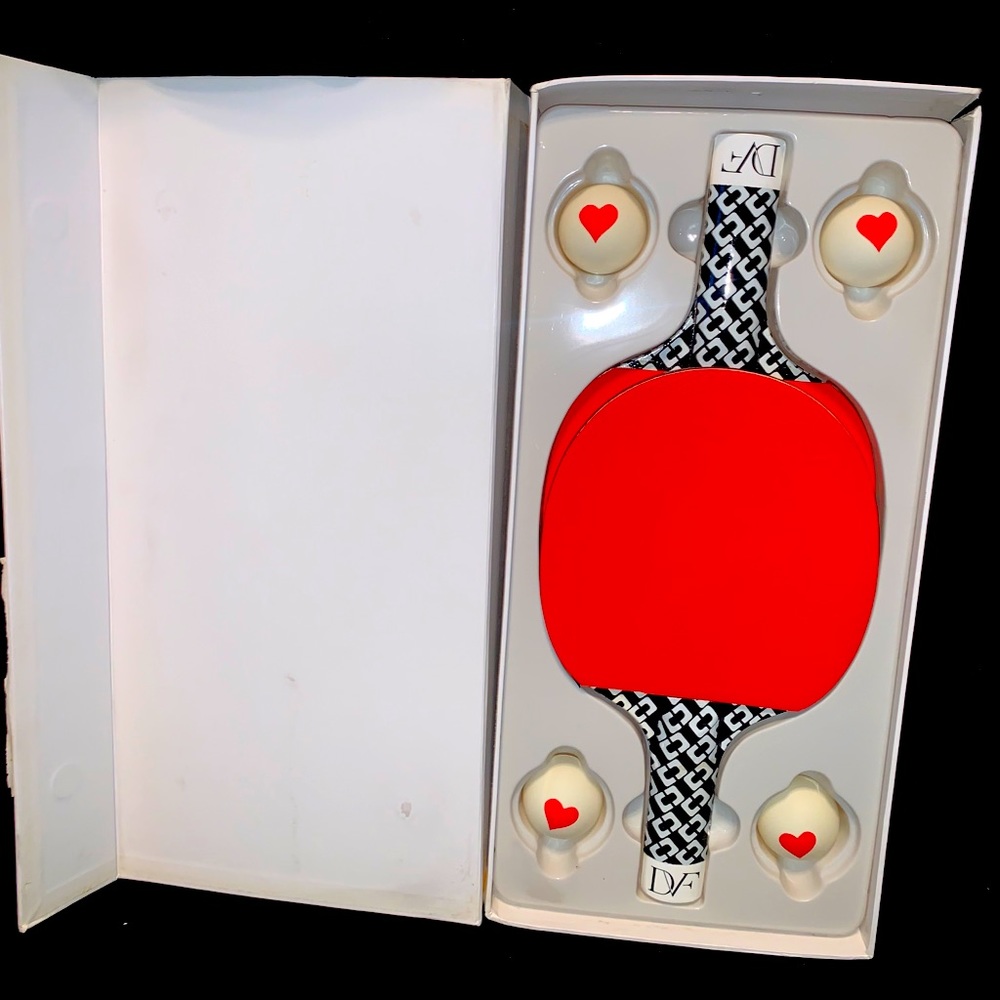 Diane Von Furstenberg Ping Pong Set, Never Used
